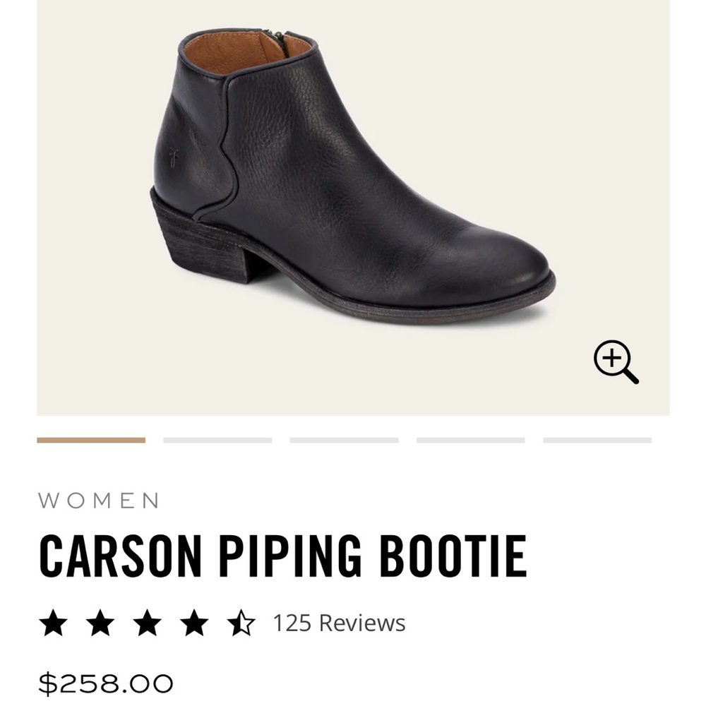 Frye leather booties